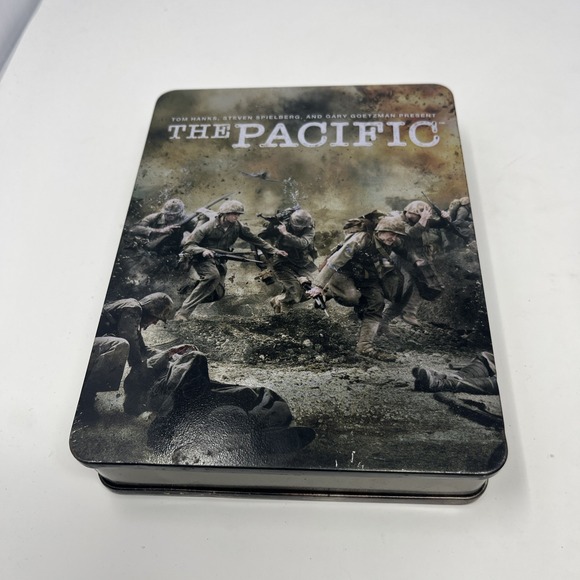 Other - The Pacific (2010, DVD) Complete HBO Mini Series 6 Disc Box Set Tin, Tom Hanks